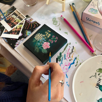 Past: Sip & paint Amsterdam