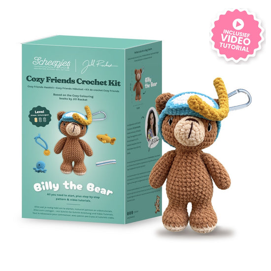 Cozy Friends Haakkit - Billy the Bear (Level 1)