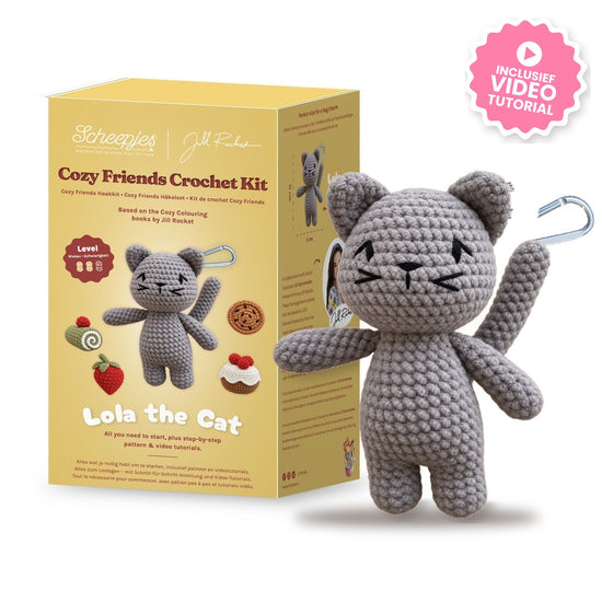 Cozy Friends Haakkit - Lola the Cat (Level 2)