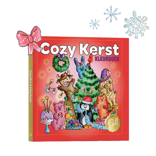 Cozy Kerst kleurboek