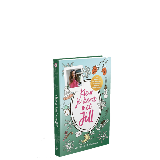 Kleur je kerst met Jill